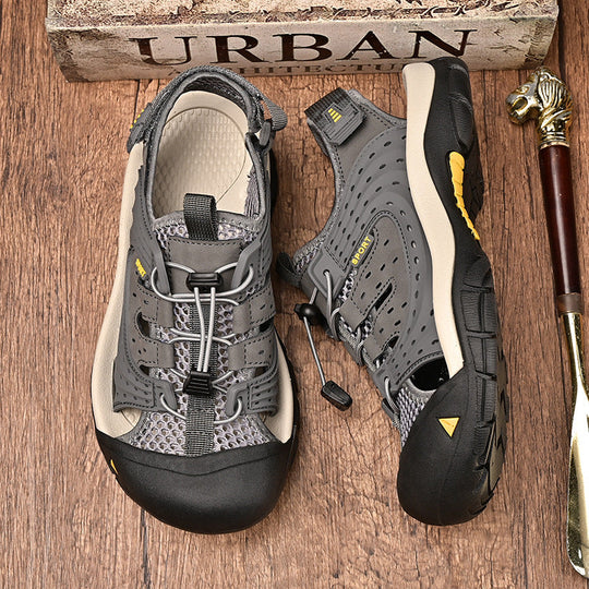 Herren Wassersport-Schuhe mit rutschfester Sohle und atmungsaktivem Obermaterial