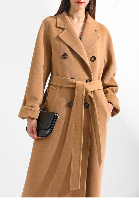 Damen Stilvoller Wollmantel Shop Nory