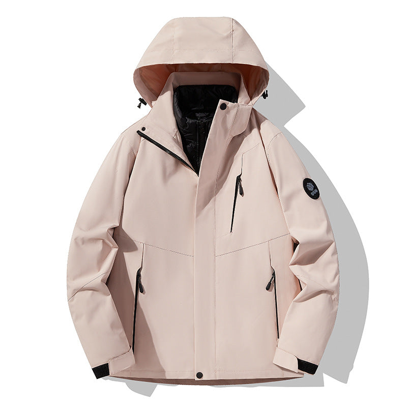 Herren Dreifach kombinierbare Funktionsjacke mit abnehmbarer Steppweste Shop Nory
