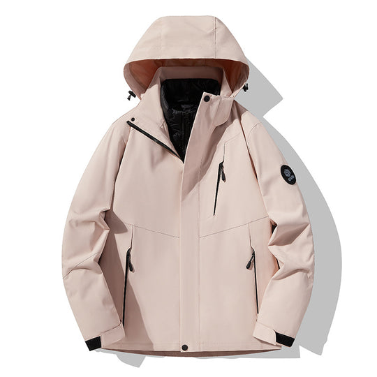 Herren Dreifach kombinierbare Funktionsjacke mit abnehmbarer Steppweste Shop Nory