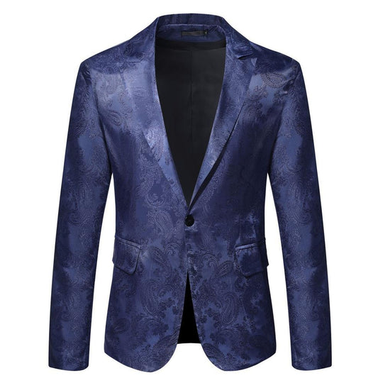 Herren festlicher Blazer mit kunstvollem Muster
