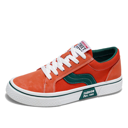 Damen Freizeitsneaker mit robustem Canvas-Obermaterial und rutschfester Sohle