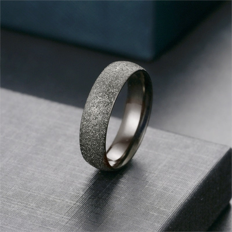 Herren Ring mit funkelndem, strukturiertem Oberflächenfinish Shop Nory
