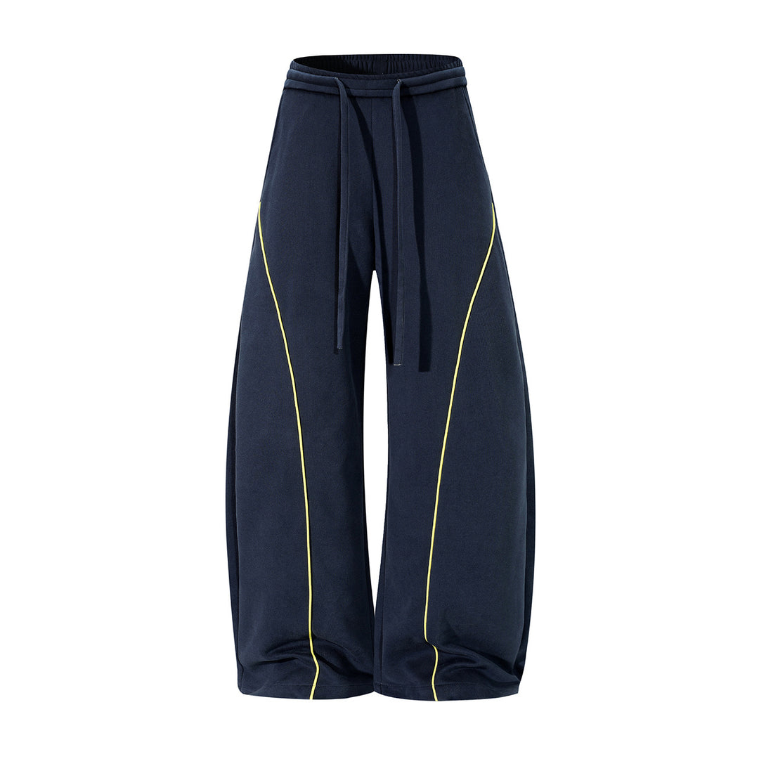 Herren Bequeme Sport-Jogginghose mit elastischem Bund und Kontraststreifen Shop Nory