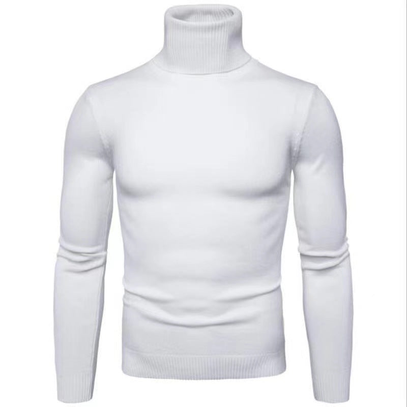 Herren Rollkragenpullover aus hochwertiger Baumwolle