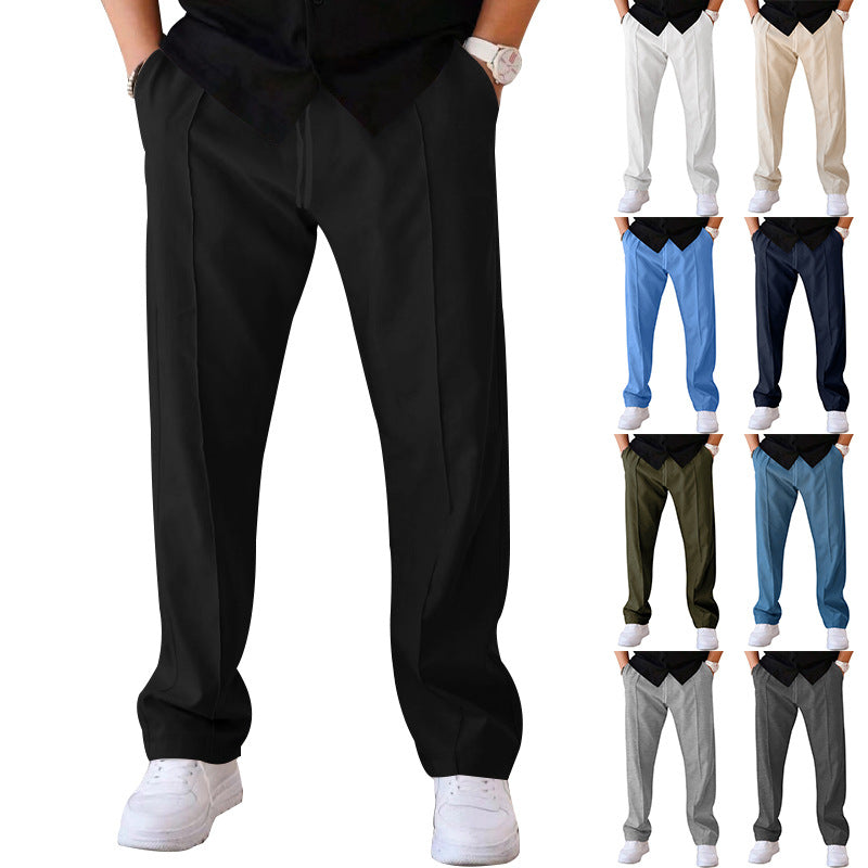 Herren Bequeme Sweatpants mit eleganter Optik und seitlichen Eingrifftaschen