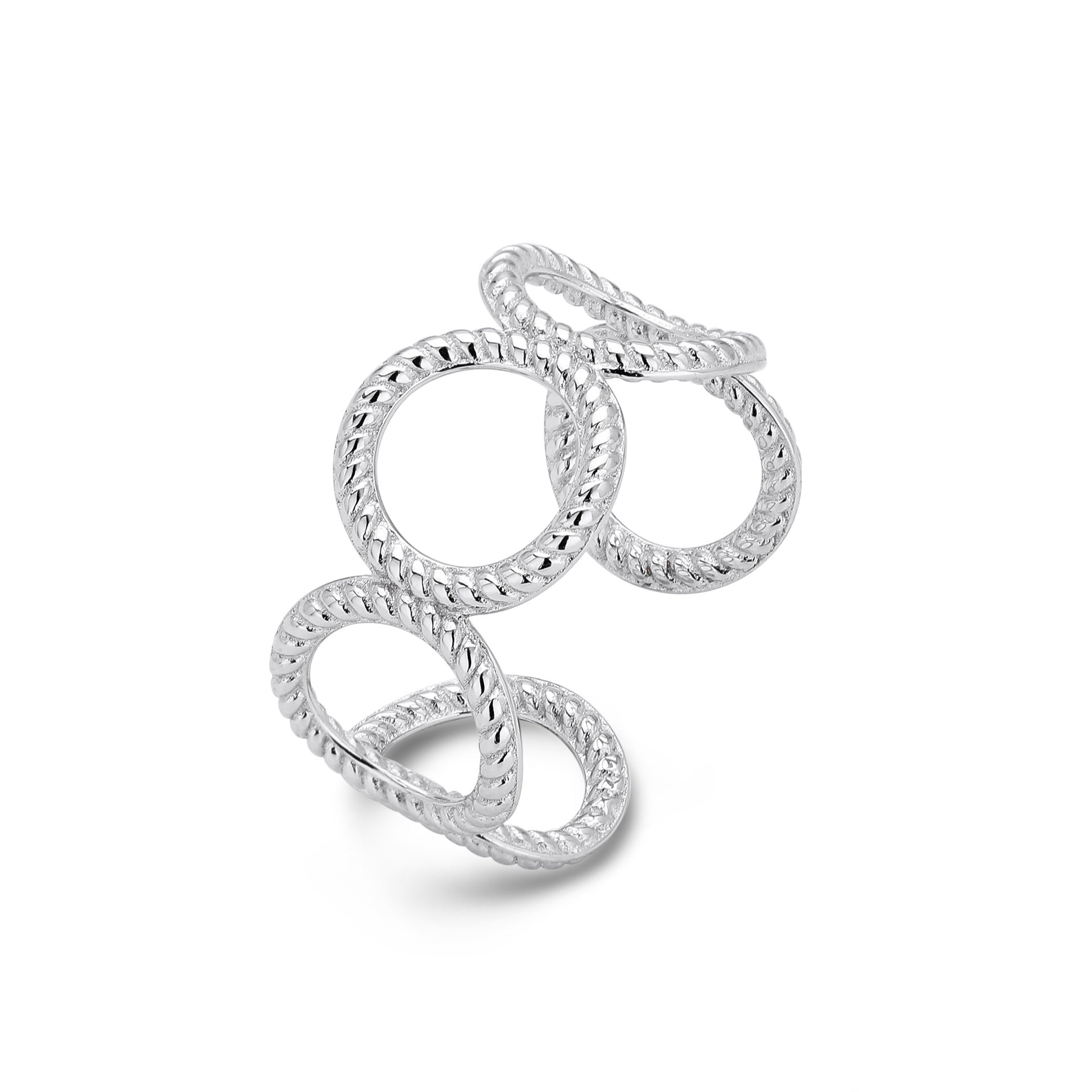 Damen Offener Ring aus 925 Sterlingsilber mit elegantem Design Shop Nory