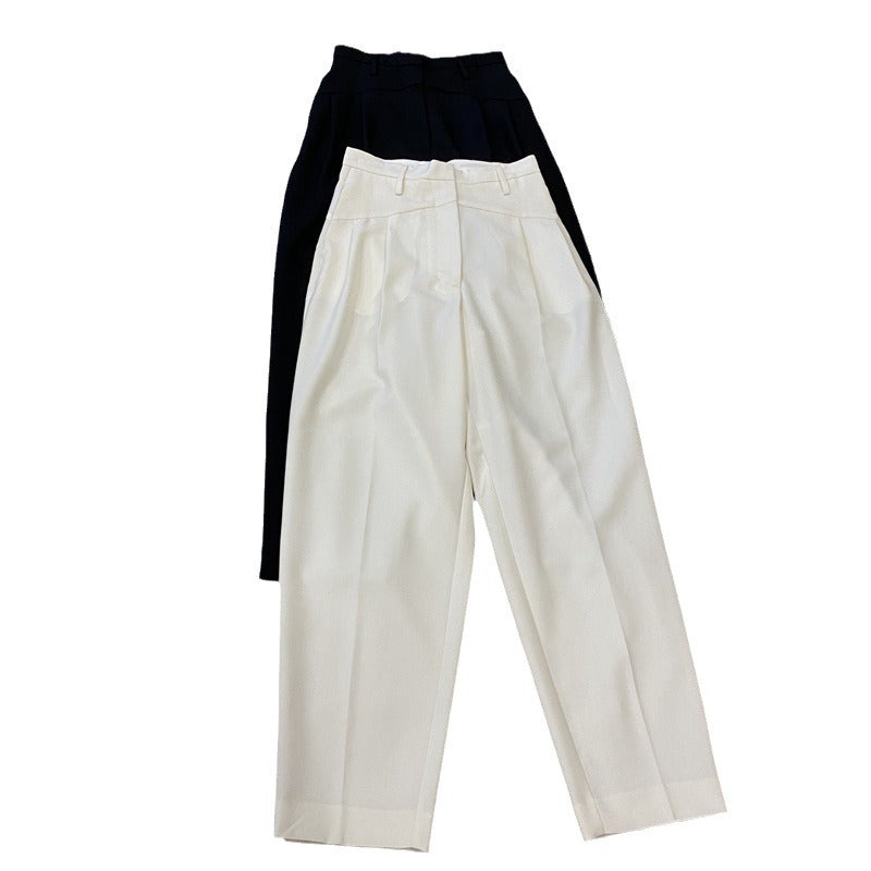 Damen Weit geschnittene High-Waist-Hose Shop Nory