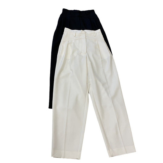Damen Weit geschnittene High-Waist-Hose Shop Nory