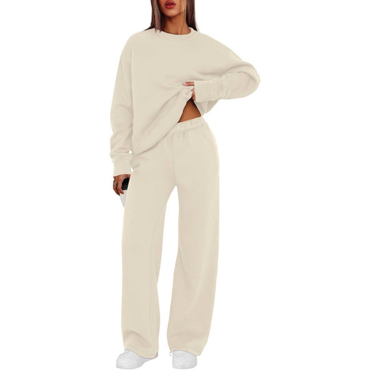 Damen nan lässiges Sweatshirt und weite Jogginghose Set Shop Nory