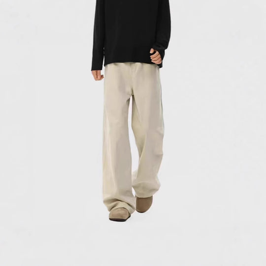 Damen Weitgeschnittene Chino-Hose Shop Nory 1787982037
