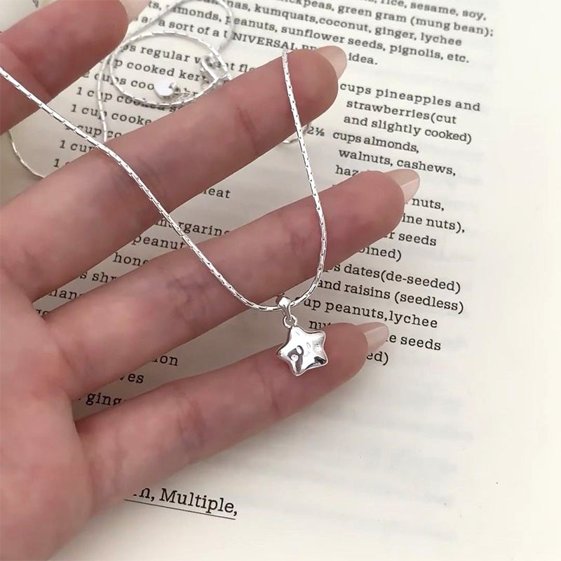 Damen Sternanhänger mit zartem Kettendesign Shop Nory