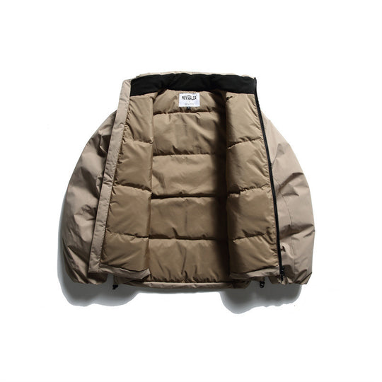 Herren Isolationsjacke im Boxy‑Schnitt mit Stehkragen, Raglanärmeln und Zwei‑Wege‑Reißverschluss Shop Nory
