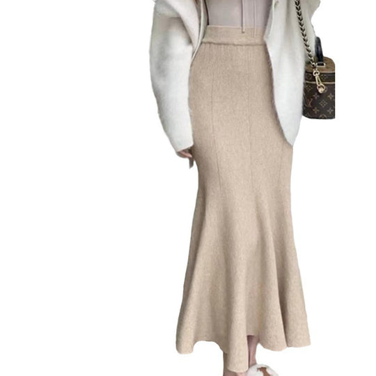 Damen Eleganter und schwingender Maxirock Shop Nory
