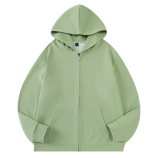 Unisex Oversize Kapuzen‑Zipjacke aus French‑Terry mit verdeckter Nahtführung Shop Nory