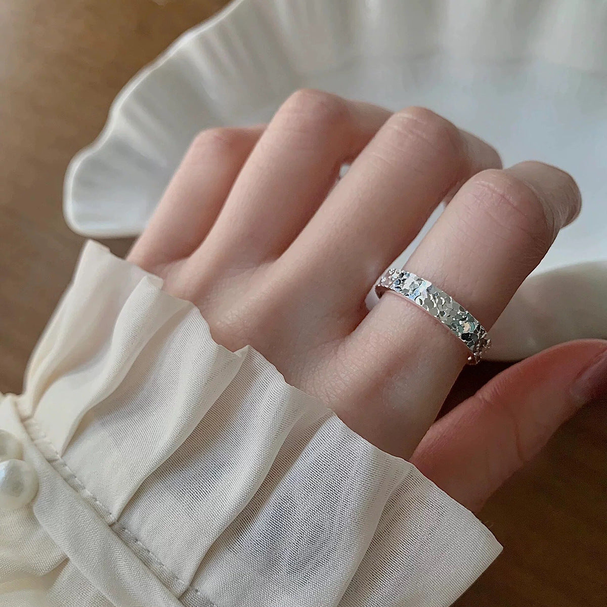 Damen Funkelnder Zirkonia Verlobungsring Shop Nory