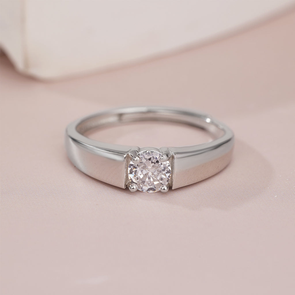 Damen eleganter Ring mit funkelndem Zirkonia Shop Nory