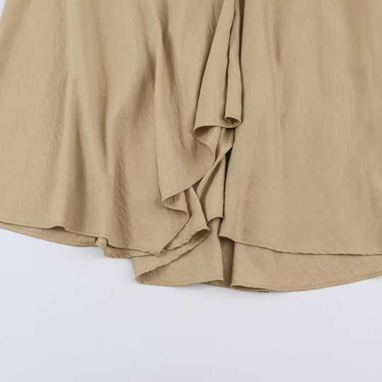 Damen Asymmetrischer Midirock mit Stufen- und High‑Low-Saum Shop Nory