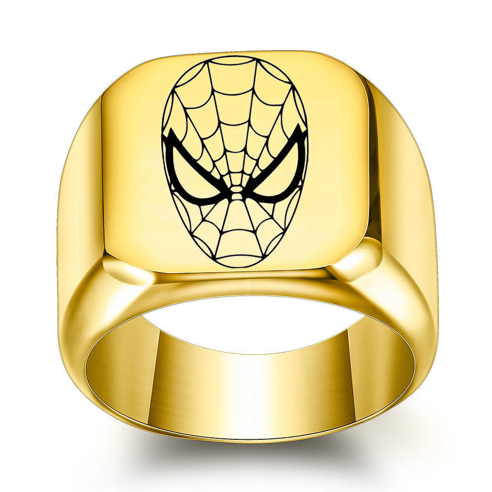 Herren Ring mit Spider-Man-Motiv Shop Nory