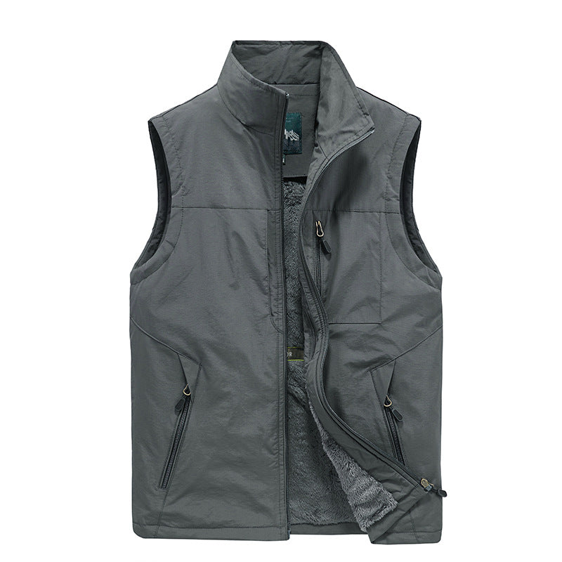 Herren Praktische Fleece Weste Shop Nory