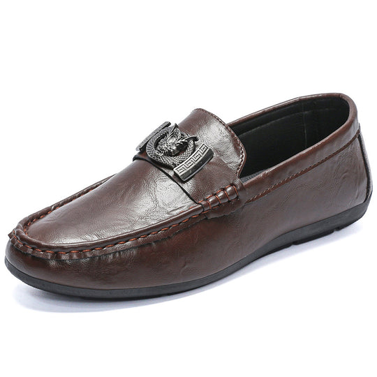 Herren Elegante Mokassins mit Metalldetails Shop Nory