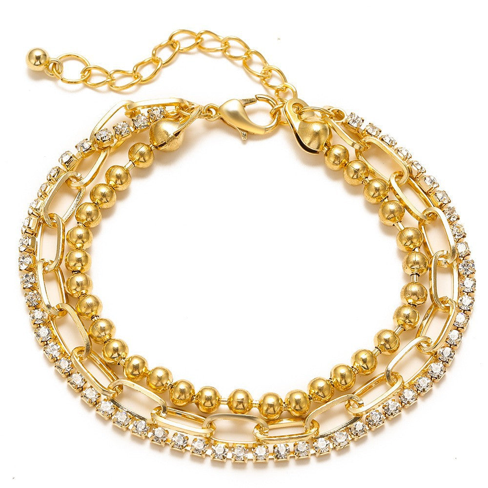 Damen Armband-Set mit eleganten und funkelnden Kristallakzenten Shop Nory