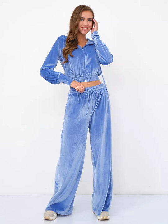 Damen Sportliches Fleece-Lounge-Set Shop Nory