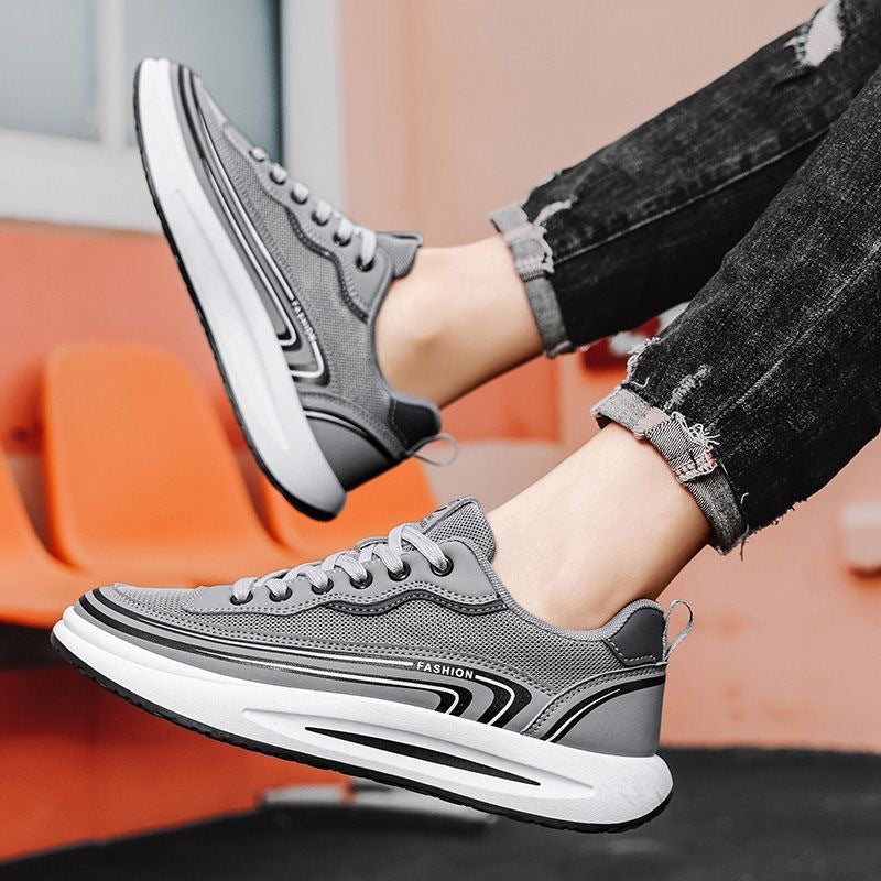 Herren Leichter atmungsaktiver Mesh-Sneaker mit ergonomischer Plateausohle Shop Nory