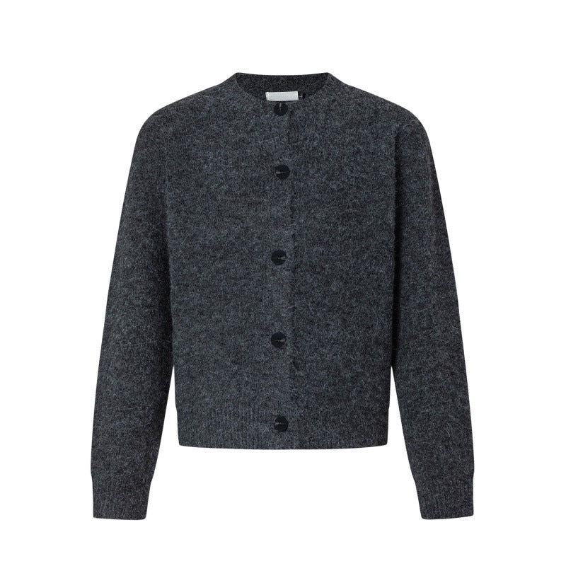 Damen Klassische Strickjacke mit Knopfleiste Shop Nory