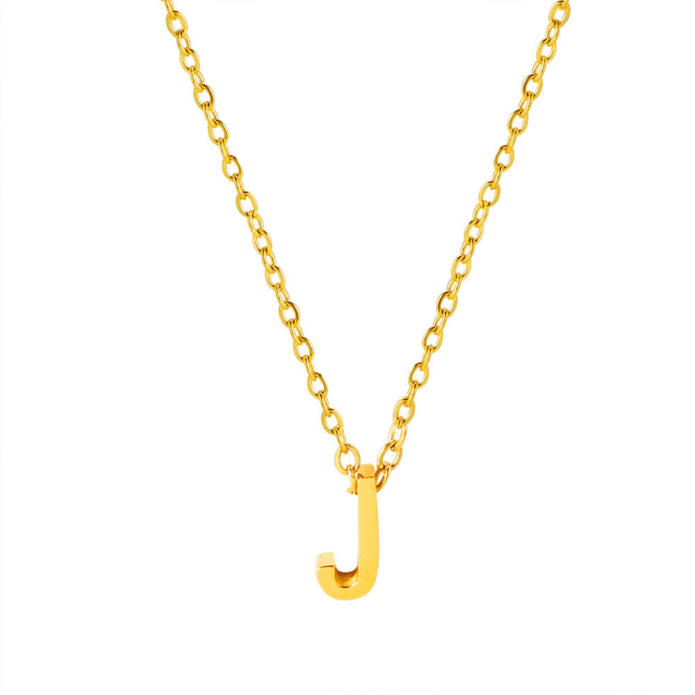 Damen personalisierte Initial Anhänger Halskette Shop Nory