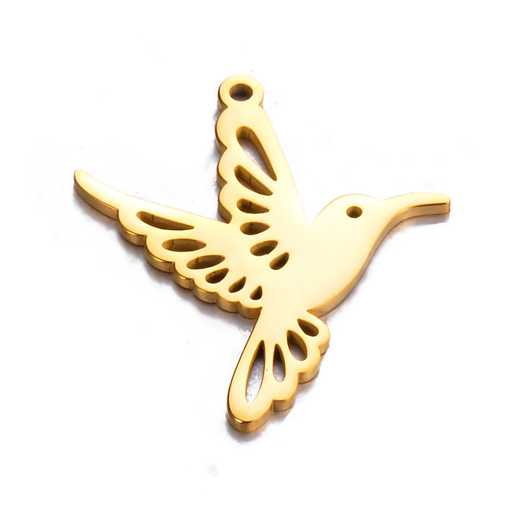Damen eleganter Kolibri-Anhänger aus hochwertigem Metall Shop Nory