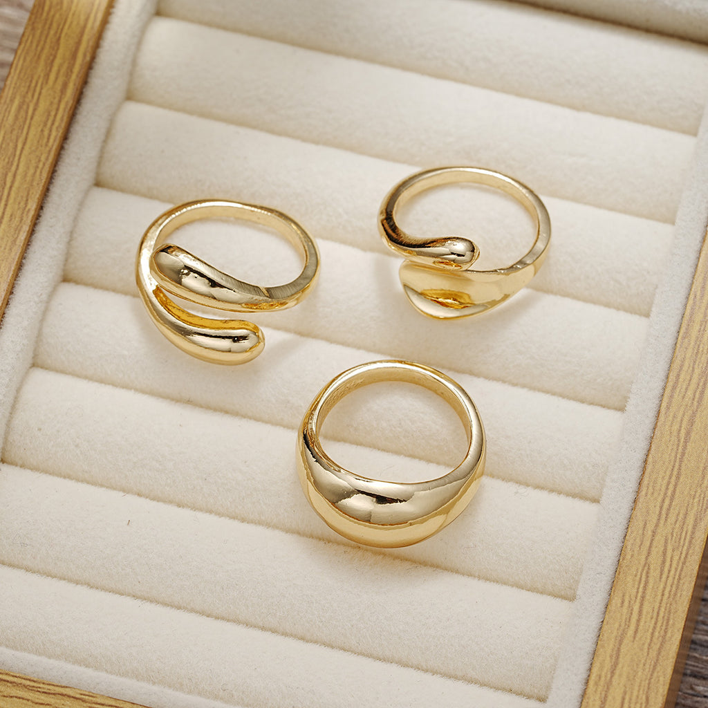 Damen Ring-Set mit modernen und kreativen Designvariationen Shop Nory