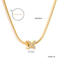 Damen elegante Halskette mit funkelndem Kreuzanhänger aus hochwertigem Edelstahl Shop Nory