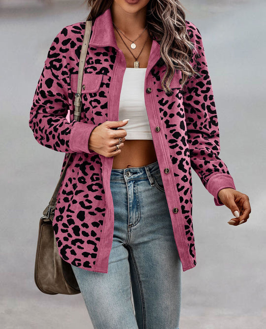Damen lässige und modische Karo-Jacke