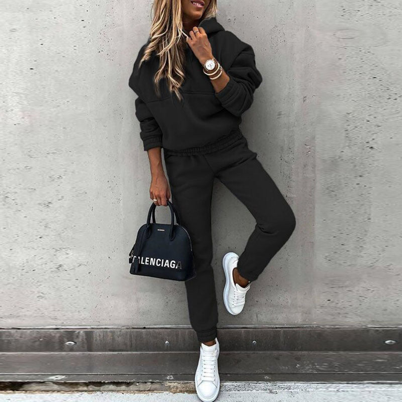 Jogginganzug Damen sportlich aus weichem Material