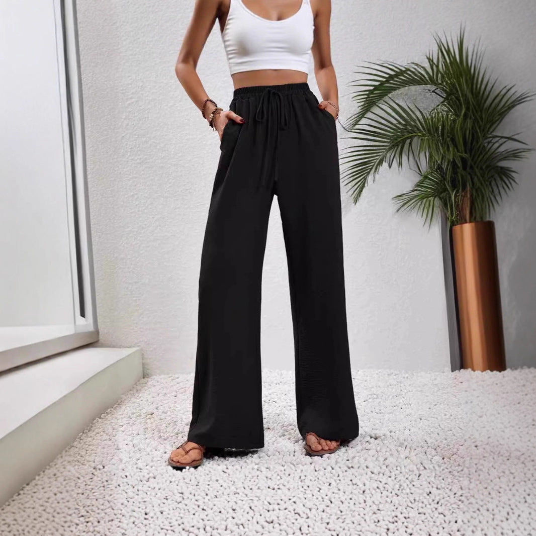 Damen weite Palazzo-Hosen