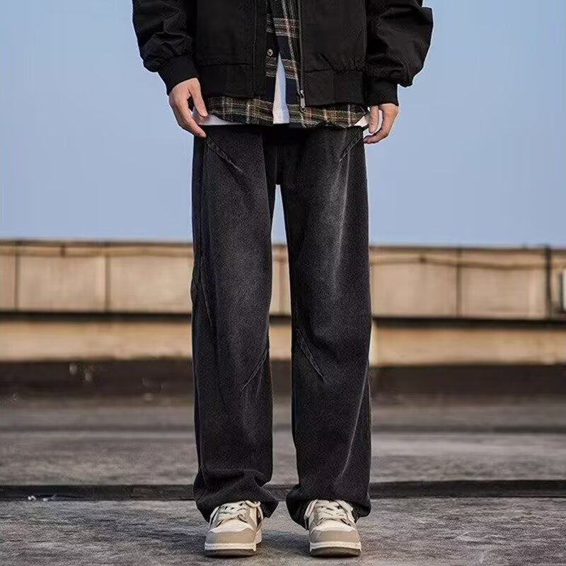 Herren Modische Weitgelegte Jeans Shop Nory