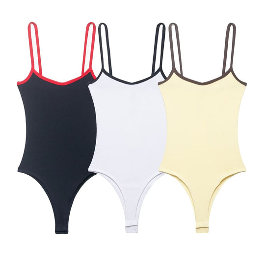 Damen Body mit verstellbaren Trägern Shopnory