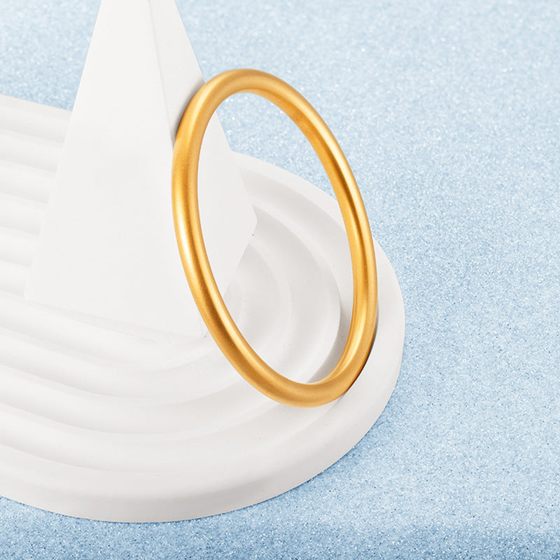 Damen eleganter, zeitloser Ring aus hochwertigem Edelstahl Shop Nory