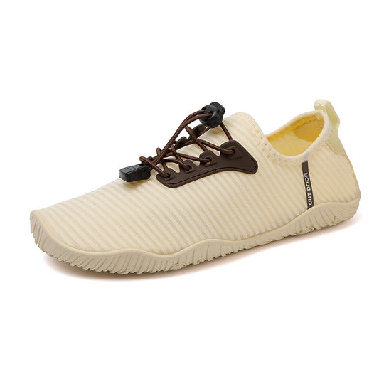 Damen Atmungsaktive Strick-Freizeitschuhe mit rutschfester Flexsohle und Schnell-Lacing Shop Nory