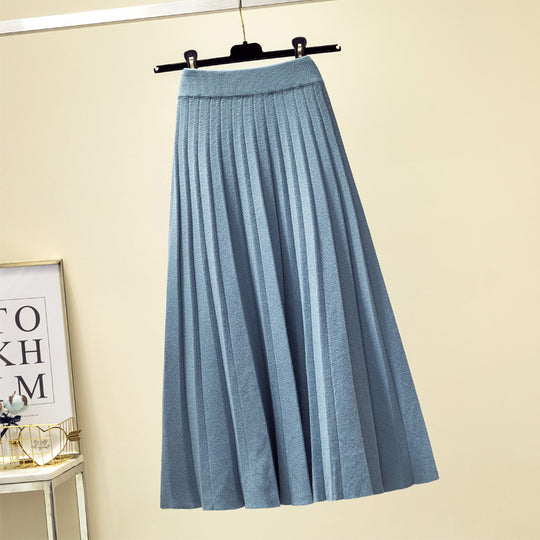 Damen Plissee Midirock Shop Nory