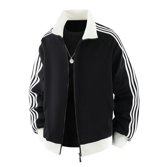 Herren sportliche Bomberjacke