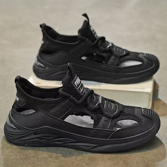 Herren Hybrid-Sneaker-Sandale mit Strickschaft und profilierter Plateau-Sohle Shop Nory