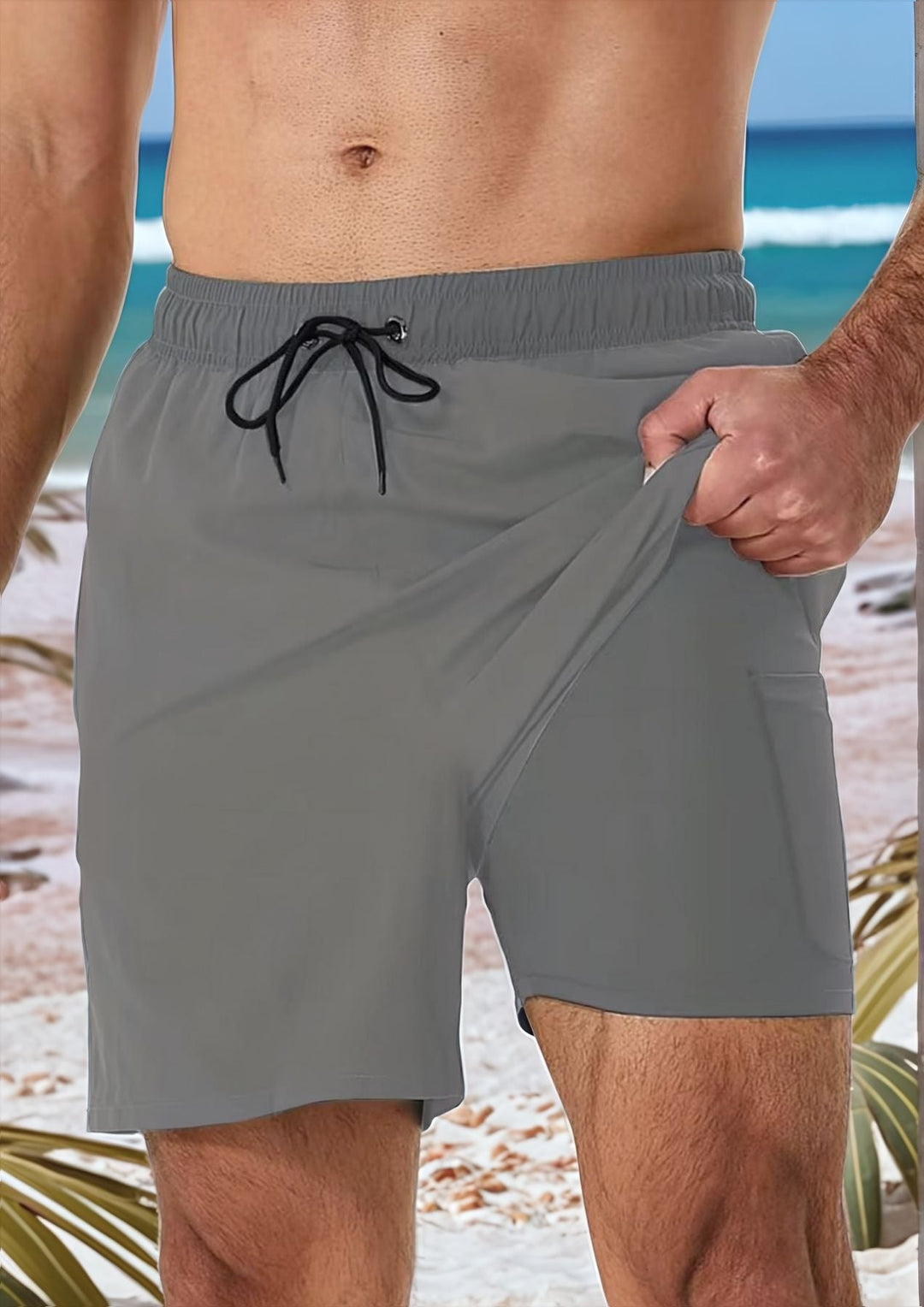 Herren Komfortable Badeshorts