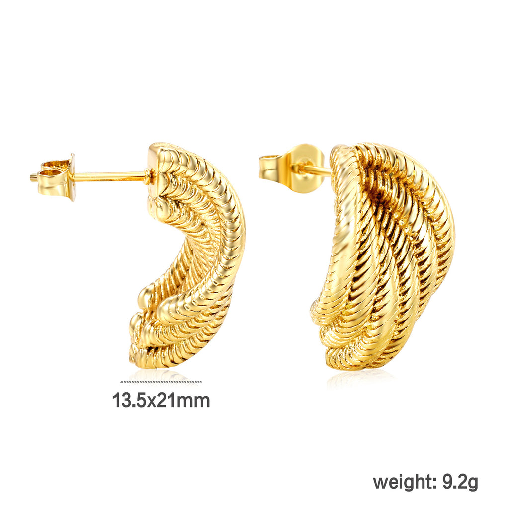 Damen Hängende Ohrringe mit Sonnensymbol und detailreicher Goldoberfläche Shop Nory