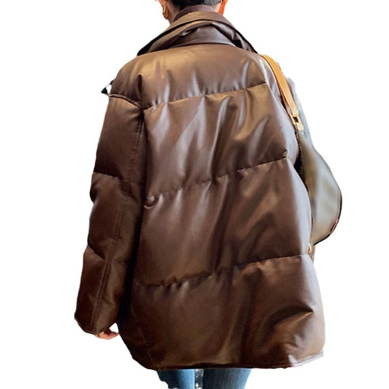 Damen Modische Steppjacke mit hohem Kragen Shop Nory 1789269028