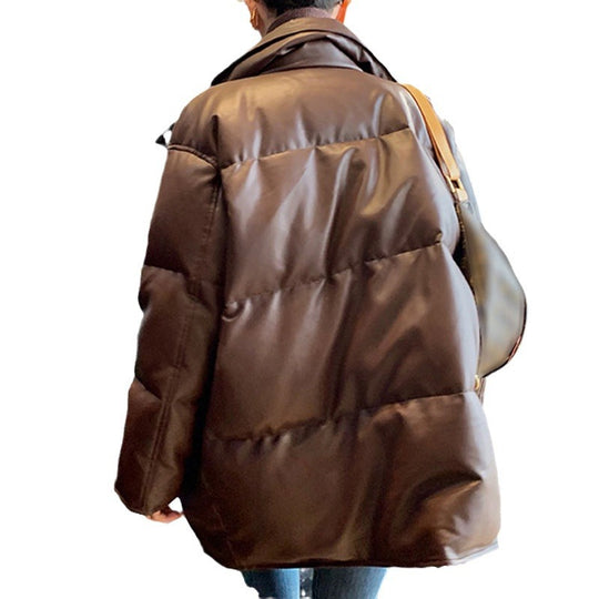 Damen Modische Steppjacke mit hohem Kragen Shop Nory 1789269028
