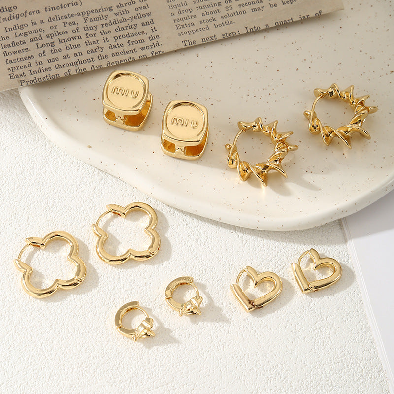Damen Creolen im einzigartigen, skulpturalen Design Shop Nory