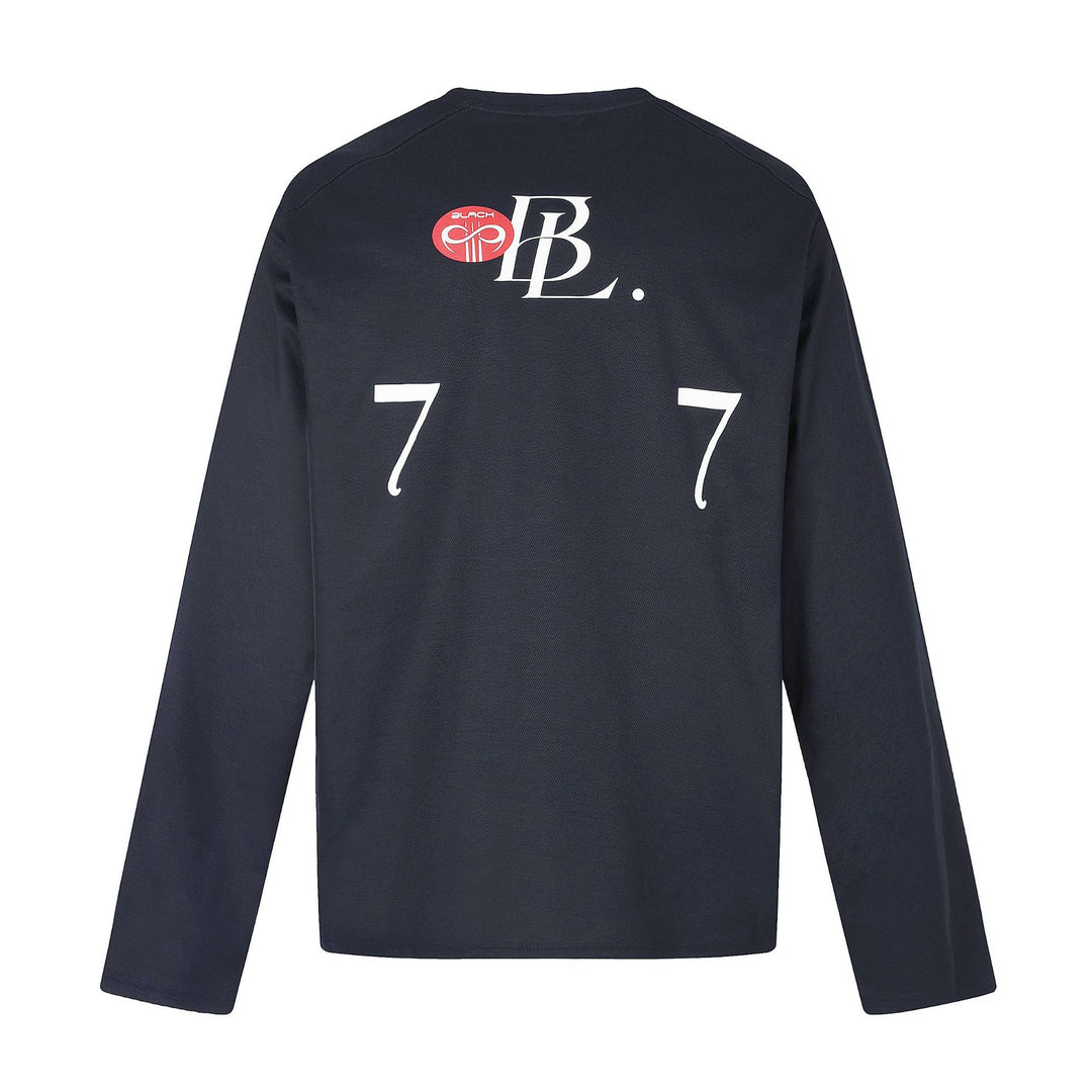 Unisex Rundhals-Sweatshirt mit großflächigem Typo-Print und gesticktem Emblem Shop Nory
