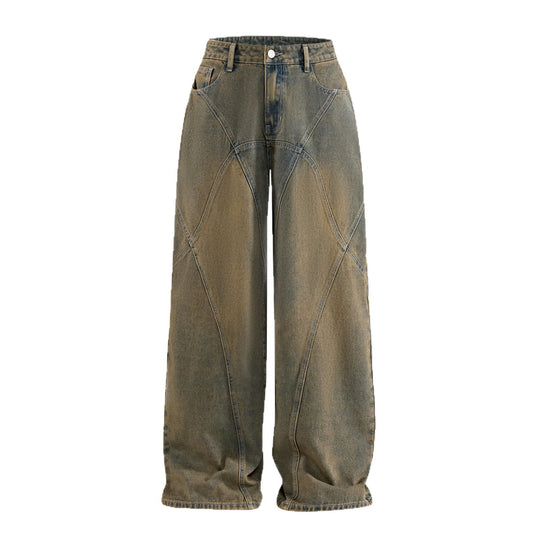 Damen Weite Jeans Shop Nory